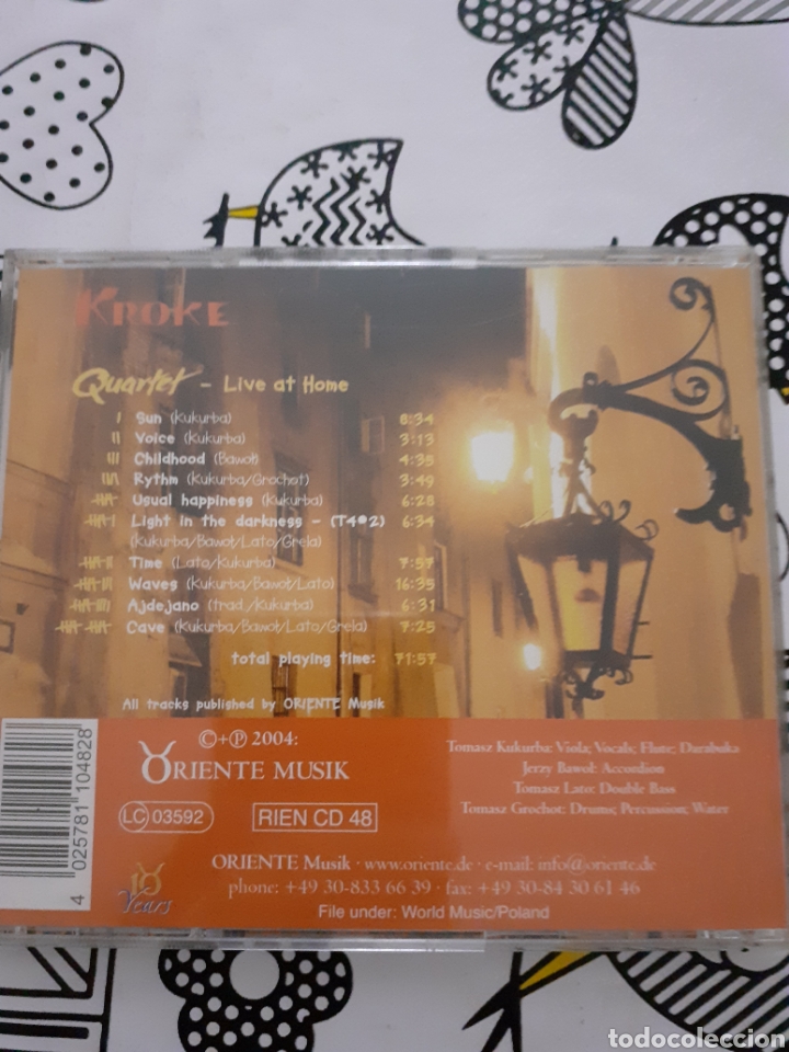 CDs de m&uacute;sica: KROKE CD LIVE AT HOME - Foto 2