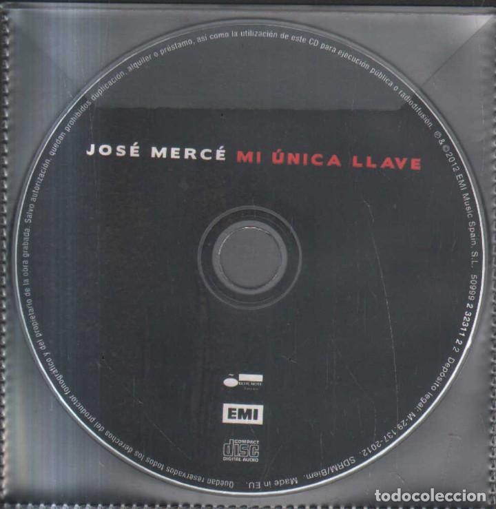 Music CDs: MI UNICA LLAVE.JOSE MERCE. CD-FLA-1157