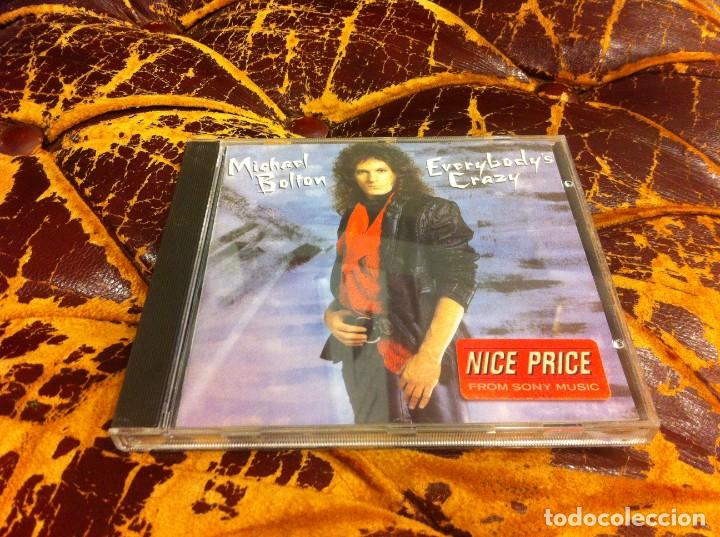 CDs de m&uacute;sica: CD. MICHAEL BOLTON. EVERYBODYS CRAZY - Foto 1