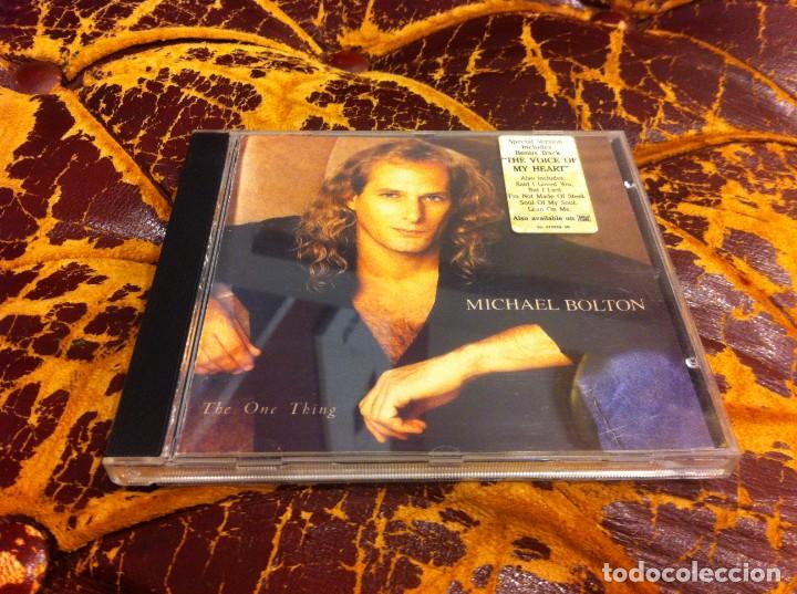CDs de m&uacute;sica: CD. MICHAEL BOLTON. THE ONE THING - Foto 1