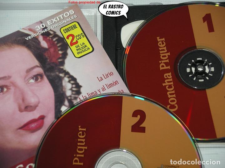 CDs de m&uacute;sica: Conchita Piquer, 30 &Eacute;xitos, doble, 2 CD - Foto 3