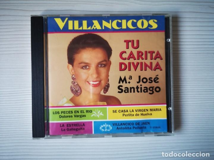CDs de Música: MARÍA JOSÉ SANTIAGO : TU CARITA DIVINA, VILLANCICOS. - Foto 1 - 293827718