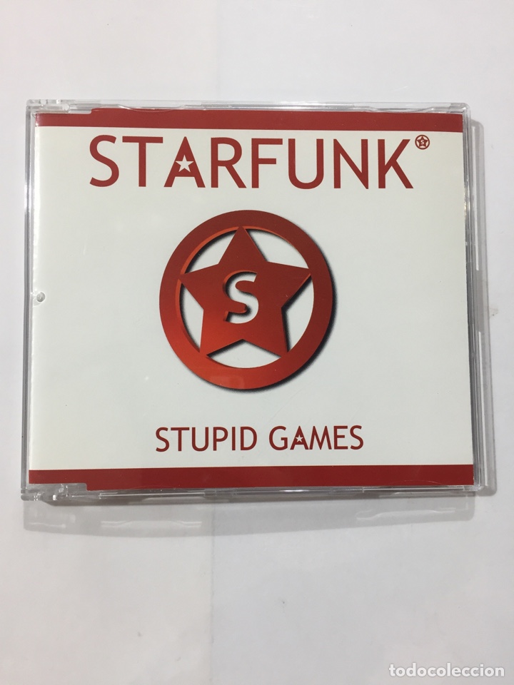 CDs de m&uacute;sica: CD SINGLE STARFUNK , STUPID GAMES (Espa&ntilde;a, 2002) - Foto 1