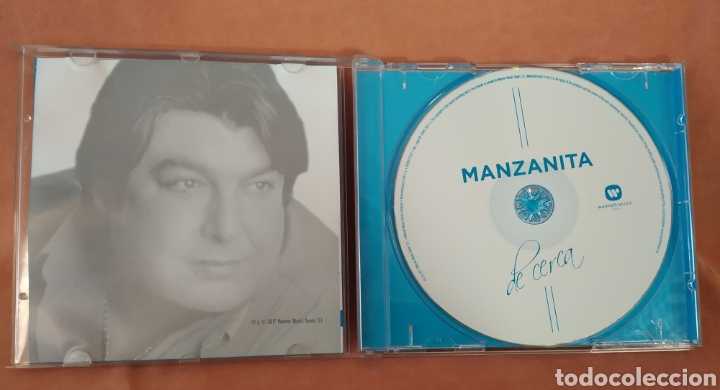 CDs de Música: MANZANITA. DE CERCA. CD 2017. COMO NUEVO - Foto 3 - 293857493
