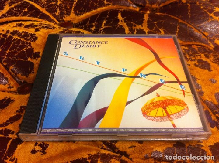 CDs de m&uacute;sica: CD. CONSTANCE DEMBY. SET FREE. - Foto 1