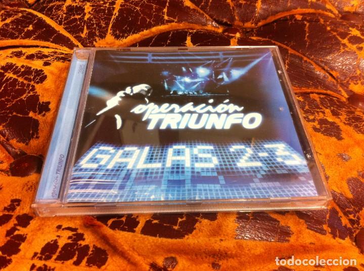 CDs de m&uacute;sica: CD. OPERACI&Oacute;N TRIUNFO. GALAS 2 - 3 - Foto 1