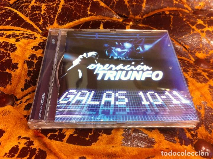 CDs de m&uacute;sica: CD. OPERACI&Oacute;N TRIUNFO. GALAS 10-11 - Foto 1