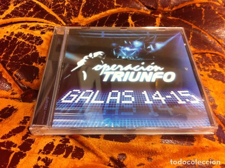 CDs de m&uacute;sica: CD. OPERACI&Oacute;N TRIUNFO. GALAS 14-15 - Foto 1