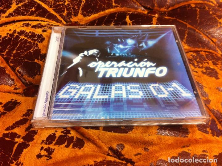 CDs de m&uacute;sica: CD. OPERACI&Oacute;N TRIUNFO. GALAS 0-1 - Foto 1