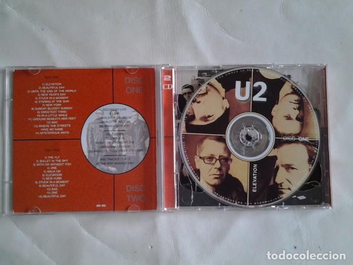 CDs de m&uacute;sica: U2 ELEVATION 2XCD.LIVE USA 2001/UNIVERSAL STUDIO 2000. - Foto 2