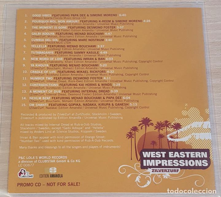 CDs de m&uacute;sica: Zilverzurf &lrm;&ndash; West Eastern Impressions CD - Foto 2