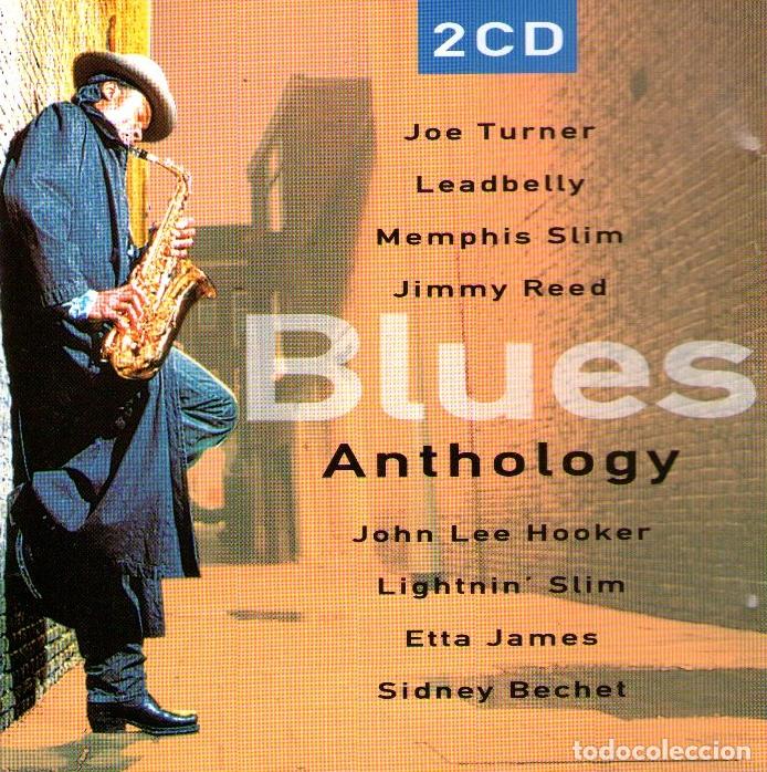DOBLE CD ÁLBUM - BLUES ANTHOLOGY - 24 TRACKS - ED. DISKY COMMUNICATIONS - AÑO 1998. (Música - CD's Jazz, Blues, Soul y Gospel)