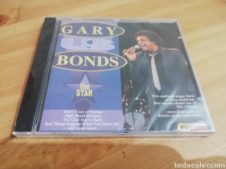 CDs de m&uacute;sica: GARY US BONDS. THE STAR (CD PRECINTADO) - Foto 1