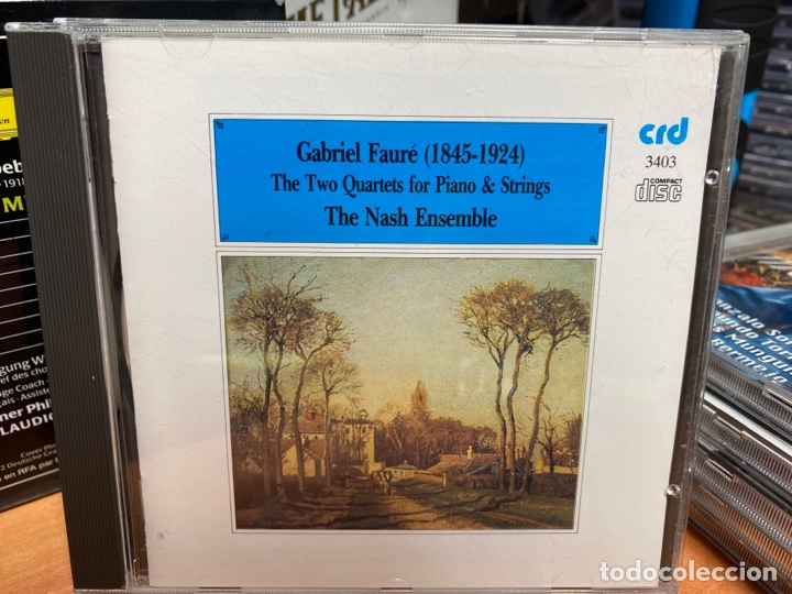 CDs de m&uacute;sica: Faur&eacute; - The Nash Ensemble - The Two Quartets For Piano & Strings (CD) - Foto 1