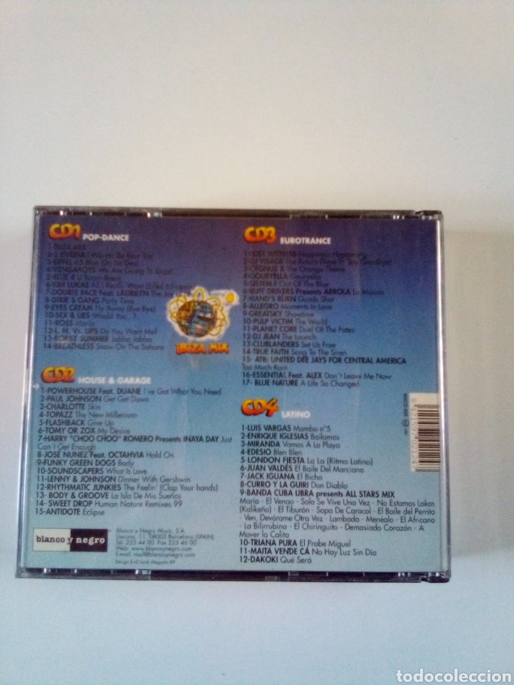 CDs de m&uacute;sica: iBIZA MIX 99 4 CDs - Foto 2