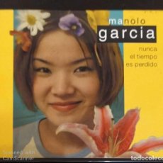 CDs de Música: MANOLO GARCIA (NUNCA EL TIEMPO ES PERDIDO) CD 2001. Lote 294076123