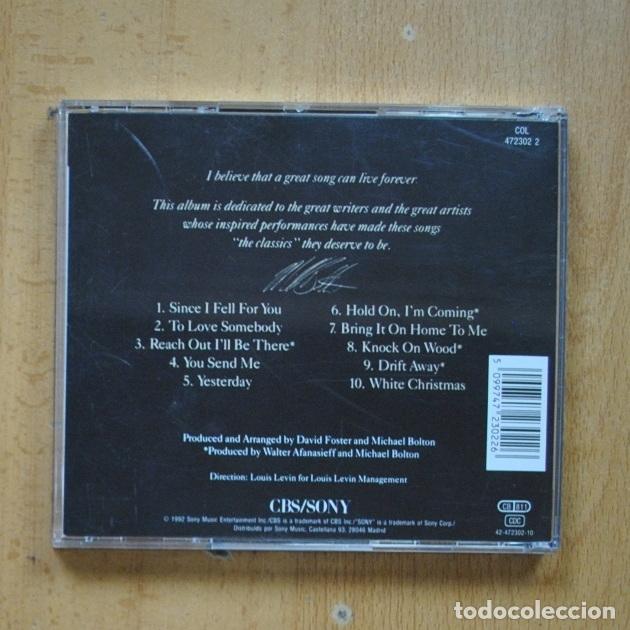 CDs de m&uacute;sica: MICHAEL BOLTON - TIMELESS - CD - Foto 2