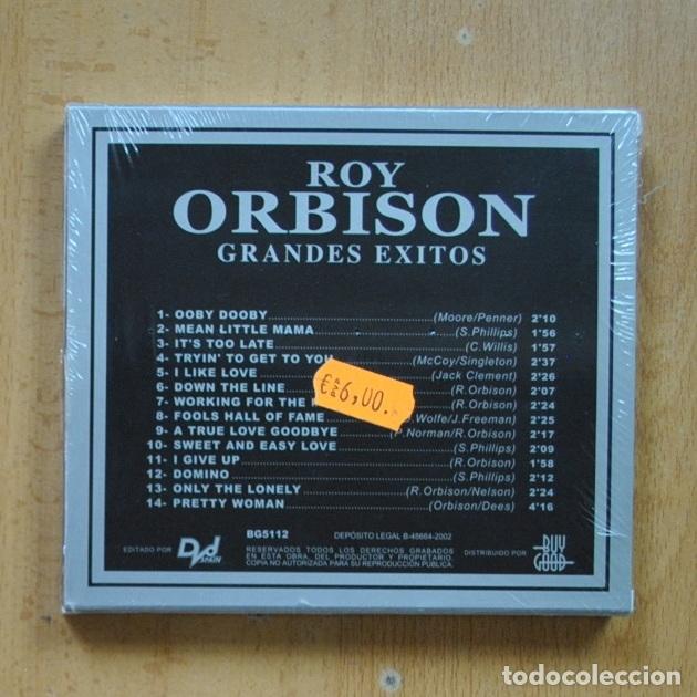 CDs de Música: ROY ORBISON - GRANDES EXITOS - CD - Foto 2 - 294137798