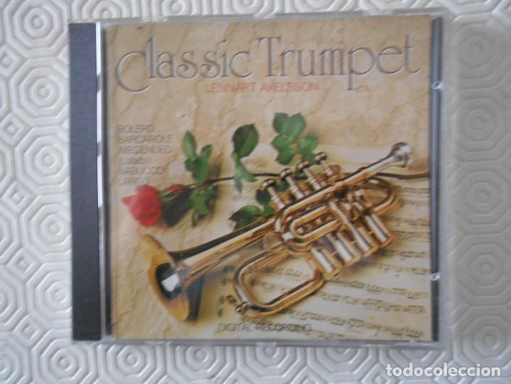 CD de M&uacute;sica: CLASSIC TRUMPET. LENNART AXELSSON. COMPACTO CON 16 PIEZAS.
