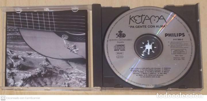 CDs de m&uacute;sica: KETAMA (PA GENTE CON ALMA) CD 1991 - Foto 3