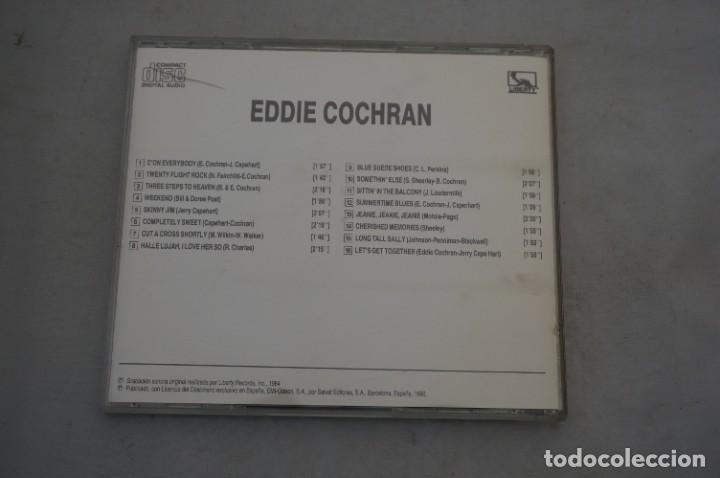 CDs de m&uacute;sica: CD - EDDIE COCHRAN - PIONEROS DEL ROCK - Foto 3