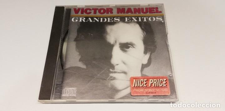 CDs de m&uacute;sica: L8- V&iacute;ctor Manuel - Grandes &Eacute;xitos- CD DISCO G+ - Foto 1