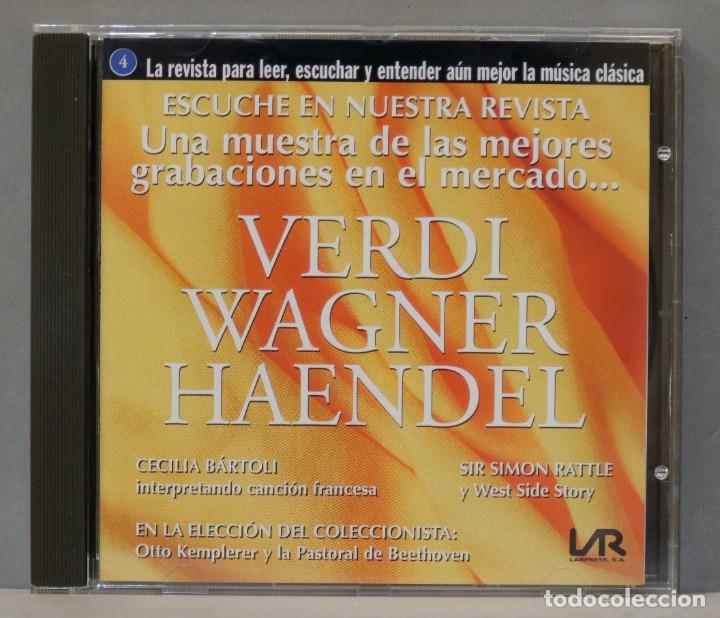 CDs de m&uacute;sica: CD. VERDI. WAGNER. HAENDEL - Foto 1