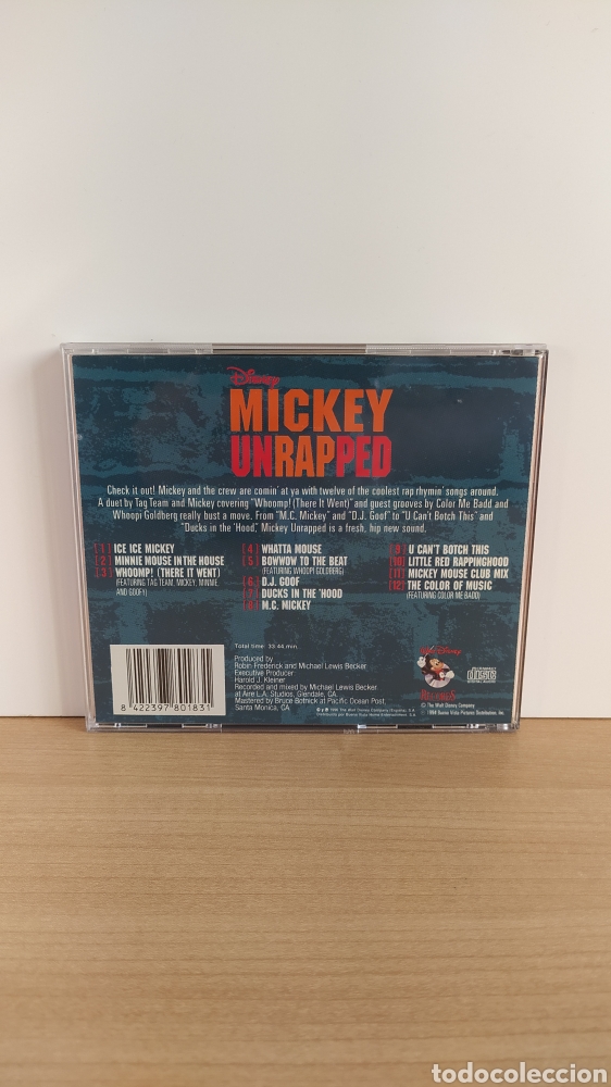 CDs de m&uacute;sica: CD MICKEY UNRAPPED - Foto 2