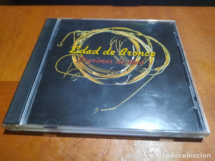 Musik-CDs: EDAD DE BRONCE. L&Aacute;GRIMAS DE TINTO. CD EN BUEN ESTADO. BANDA DE GRANADA. 11 TEMAS. DIFICIL