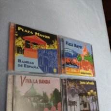 CDs de Música: PLAZA MAYOR. BANDAS DE MUSICA. 4 CAJAS CON 8 CDS.. Lote 294559973