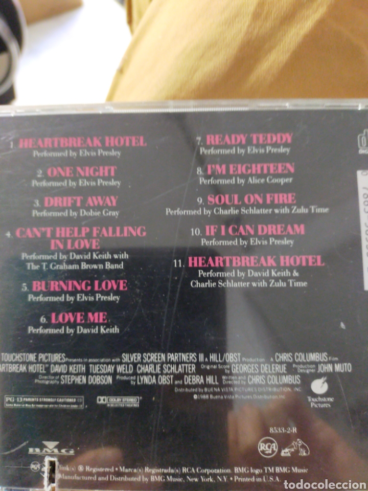 CDs de m&uacute;sica: HEARTBREAK HOTEL CD - Foto 2