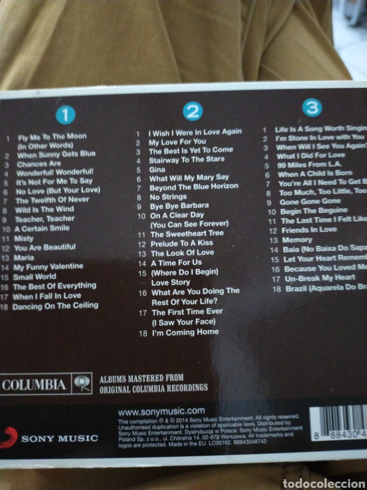 CDs de m&uacute;sica: THE REAL JOHNNY MATHIS 3 CD - Foto 2