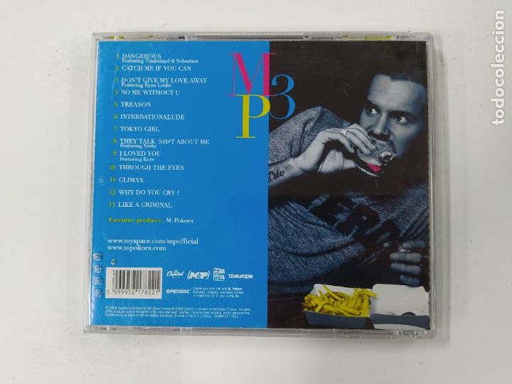CDs de m&uacute;sica: MP3. M. Pokora. CD. TDKCD134 - Foto 3