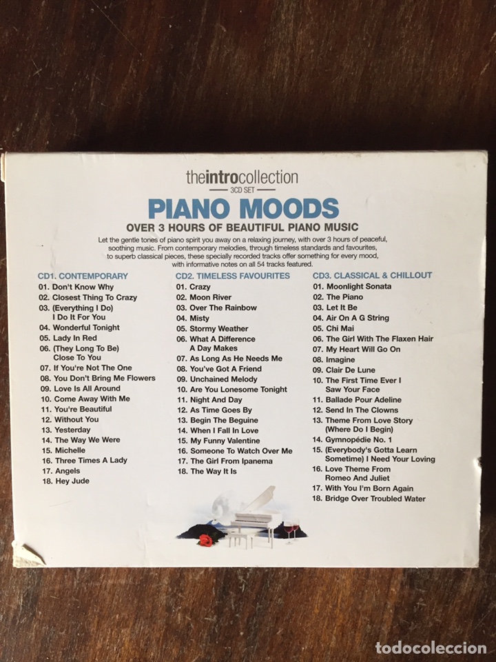 CDs de m&uacute;sica: CD Piano Moods - Foto 3