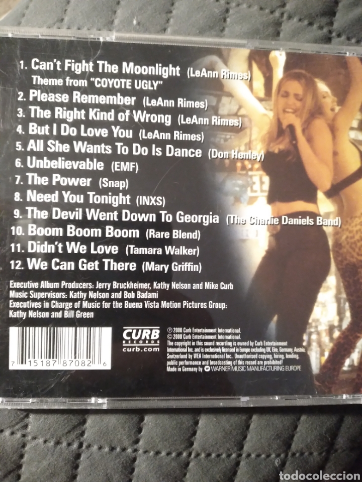 CDs de m&uacute;sica: Cd BSO COYOTE UGLY - Foto 2