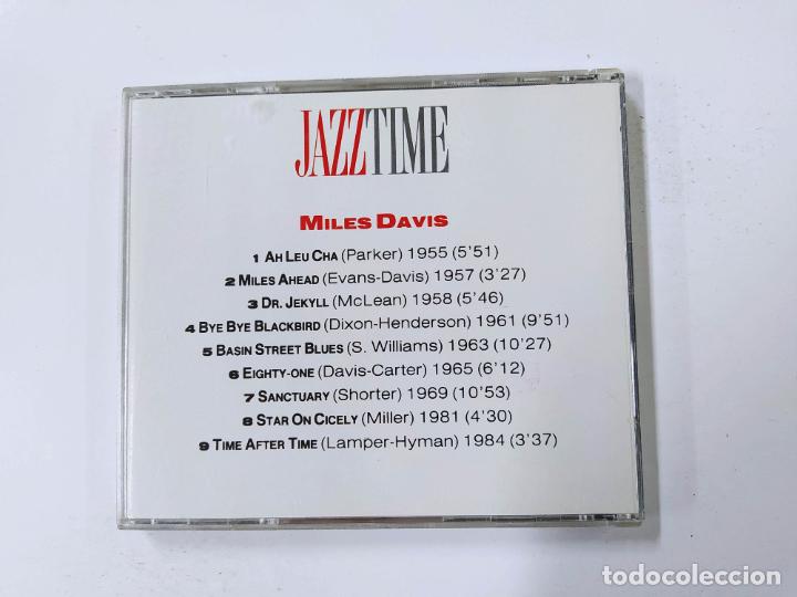 CDs de m&uacute;sica: MILES DAVIS. JAZZ TIME. CD. TDKCD136 - Foto 3