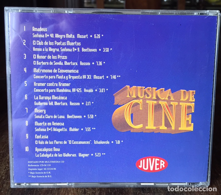 CDs de m&uacute;sica: 2 CD M&uacute;sica de Cine - Foto 3