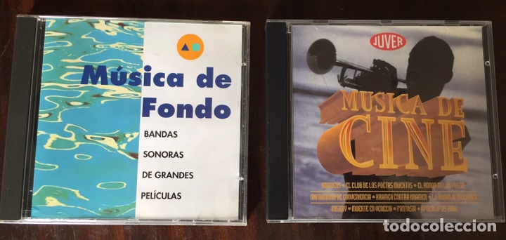 CDs de m&uacute;sica: 2 CD M&uacute;sica de Cine - Foto 1