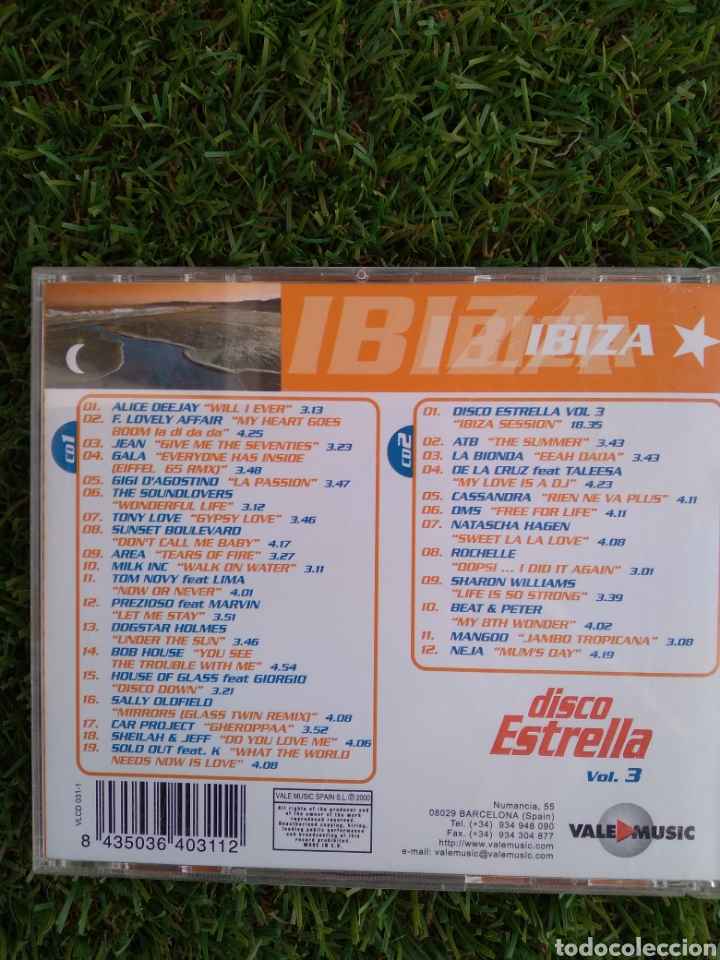 CDs de m&uacute;sica: Doble cd DISCO ESTRELLA VOL.3 CD1 Y CD 2 - Foto 2