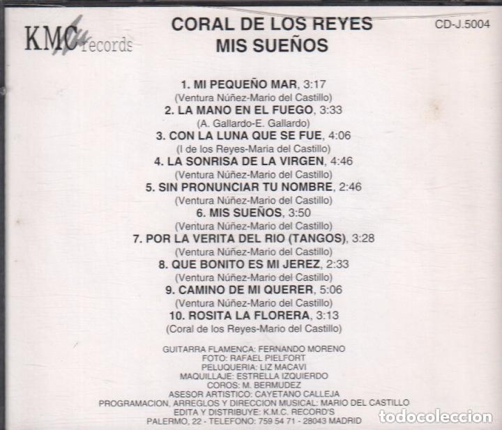 CDs de m&uacute;sica: CORAL DE LOS REYES - MIS NUE&Ntilde;OS / CD DE 1993 RF-1729 - Foto 2