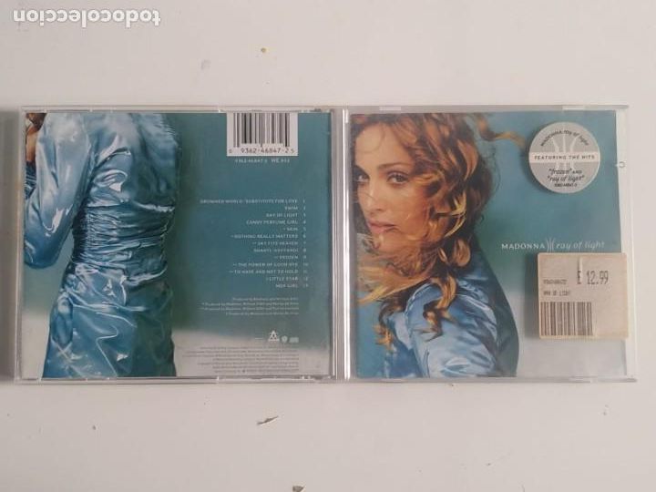 CDs de m&uacute;sica: CD MADONNA RAY OF LIGHT - Foto 1