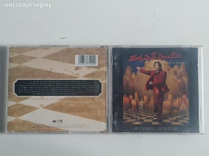 CDs de m&uacute;sica: CD MICHAEL JACKSON BLOOD ON THE DANCE FLOOR - Foto 1
