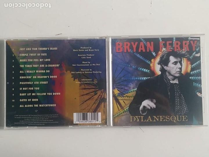 CDs de m&uacute;sica: CD BRYAN FERRY DYLANESQUE - Foto 1