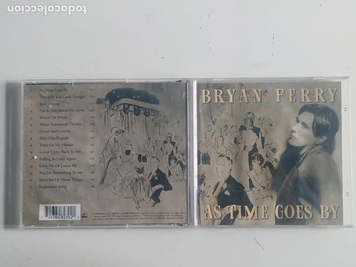 CDs de m&uacute;sica: CD BRYAN FERRY AS TIME GOES BY - Foto 1
