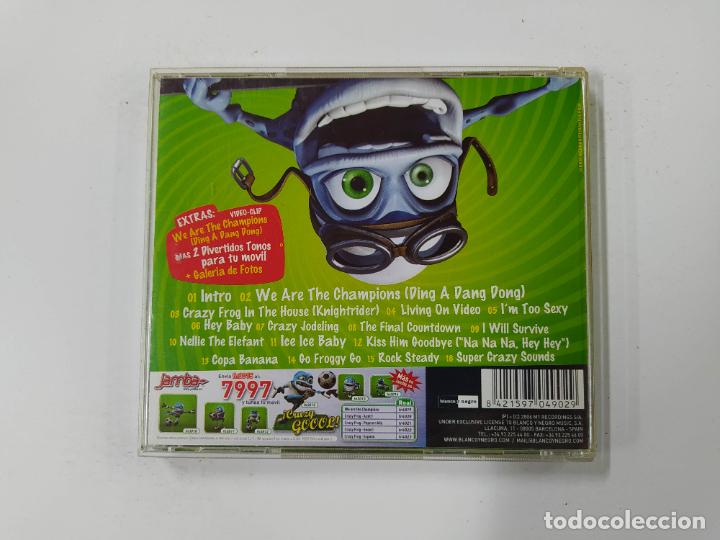 CDs de m&uacute;sica: CRAZY FROG. CRAZY HITS. BLANCO Y NEGRO. CD. TDKCD139 - Foto 2