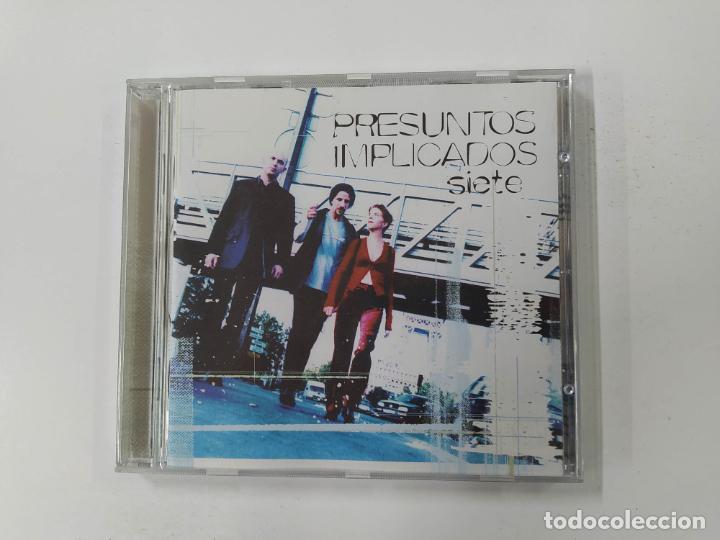 CDs de m&uacute;sica: PRESUNTOS IMPLICADOS - SIETE - CD. TDKCD141 - Foto 1