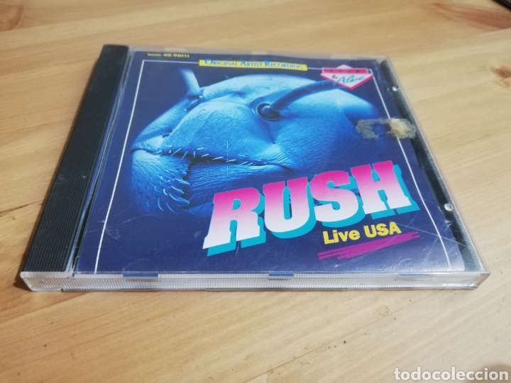 CDs de m&uacute;sica: RUSH. LIVE USA (CD) - Foto 1