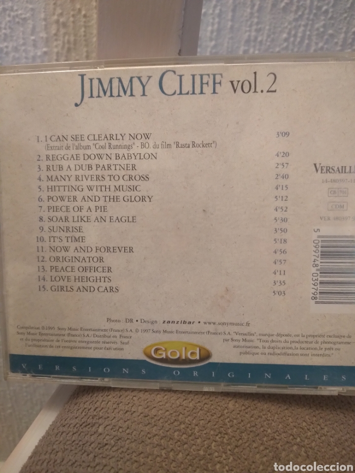 CDs de m&uacute;sica: Cd COMPILACI&Oacute;N JIMMY CLIFF VOL.2 - Foto 2