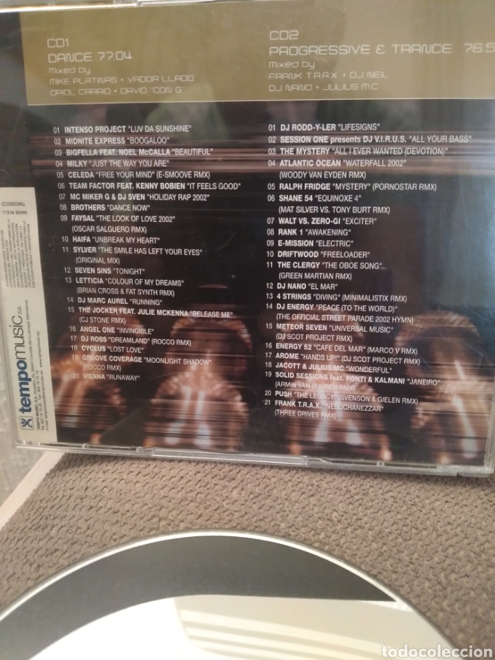 CDs de m&uacute;sica: TRES cdS de 4 PROFESIONAL DJS 2003 - Foto 2