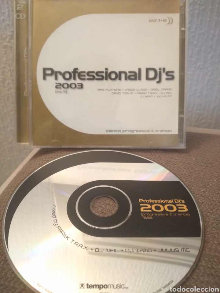CDs de m&uacute;sica: TRES cdS de 4 PROFESIONAL DJS 2003 - Foto 1